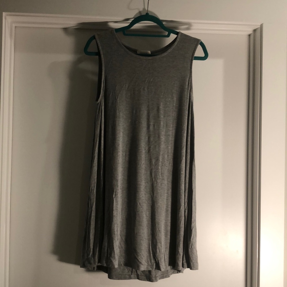 Grey comfy dress